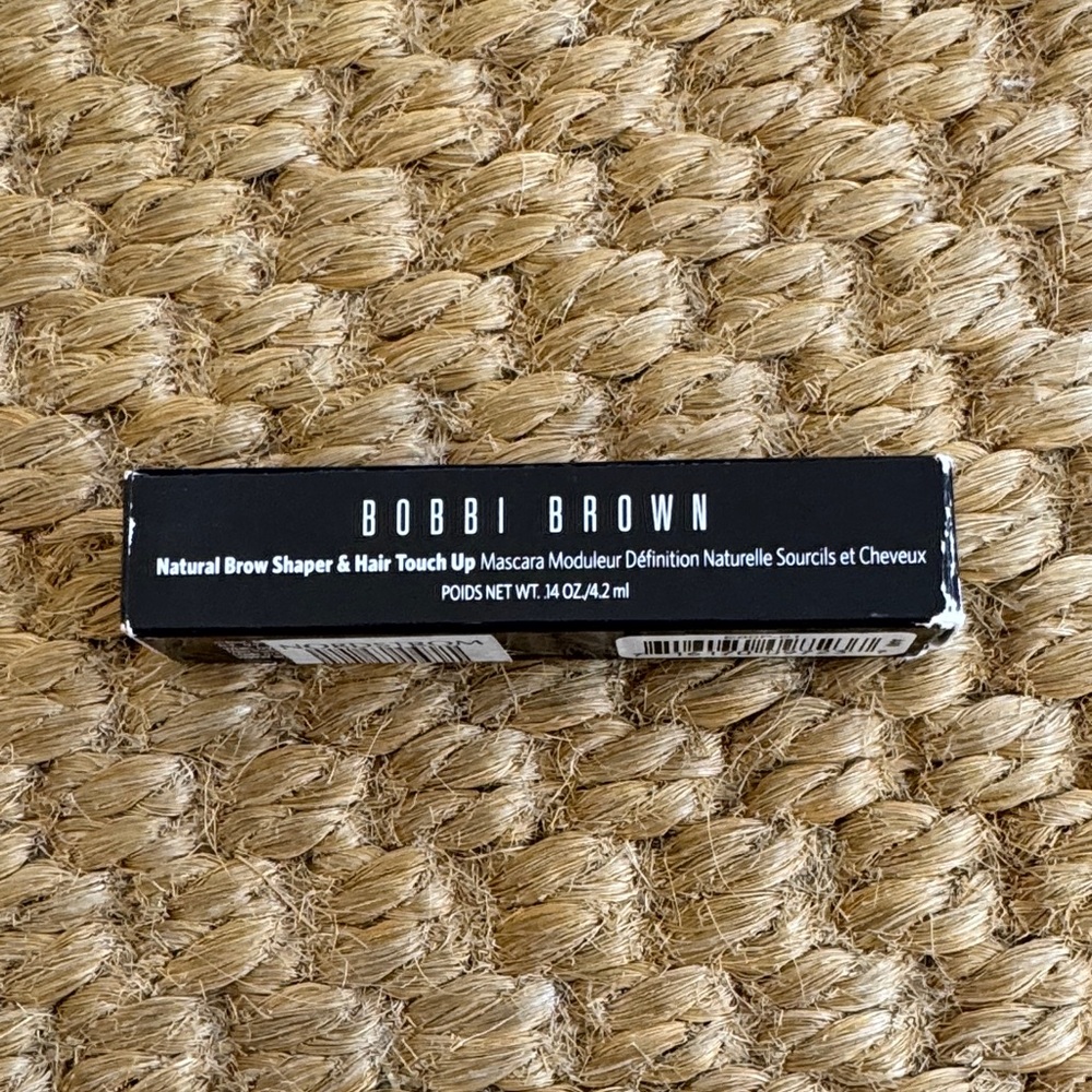 NIB NWT Bobbi Brown Brow Shaper & Hair Touch Up - Black